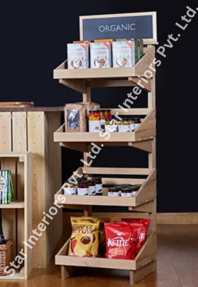 Wood Display Stands