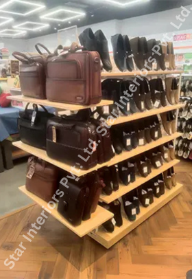 Wooden Display Rack