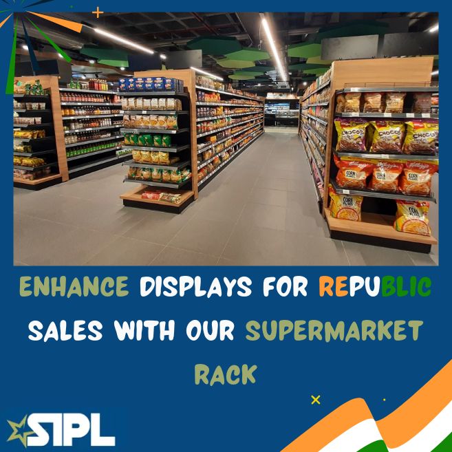 Enhance Displays for Republic Sales With Our Supermarket Rack