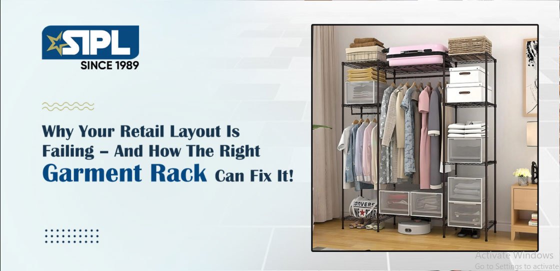 Why Your Retail Layout Is Failing – And How the Right Garment Rack Can Fix It!