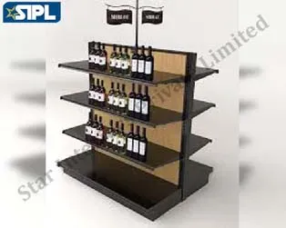 Double Side Center Display Rack