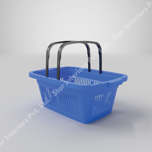 Plastic Grocery Basket